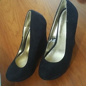 High Wedges...very cute!